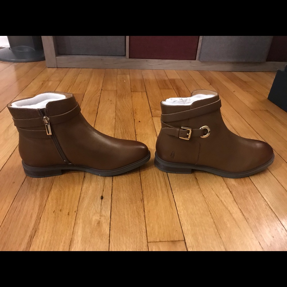 Hush Puppies Women’s Bailey Strap Boot in Brown